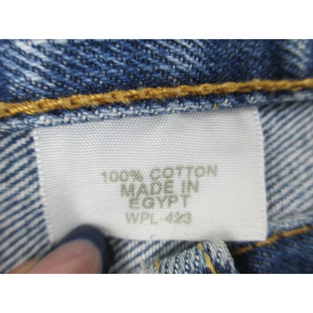 Levi's 501 Pants Mens 38 Blue Denim‎ Jeans Buttonfly Straight Pockets 38X30